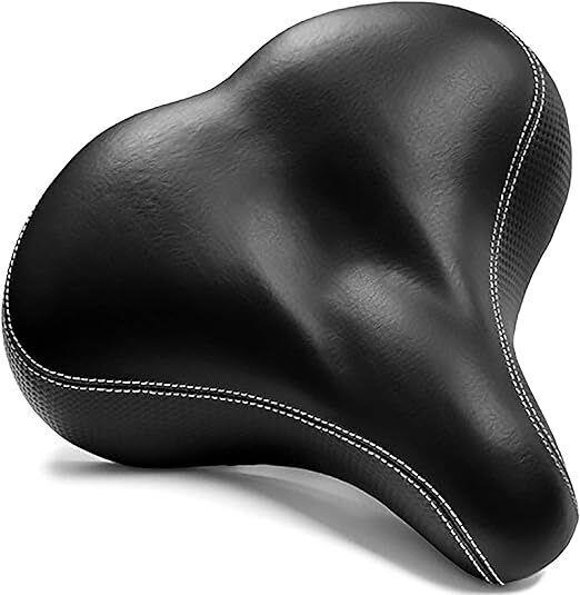 Bikeroo Bike Seat Oversize, Extra Wide, Padded Bicycle Seat for Men & Women NWT_