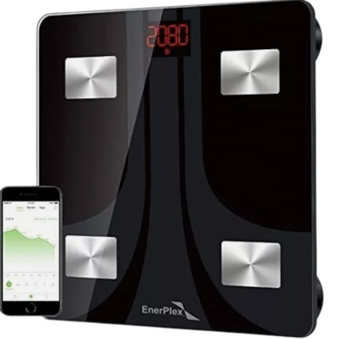 EnerPlex Scale for Body Weight - Accurate Digital BMI Smart Bluetooth Scale, NWT