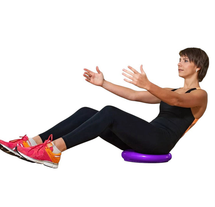 Wobble Cushion - URBNFit Blance Disc for Core Stability & Physical Therapy, Blue