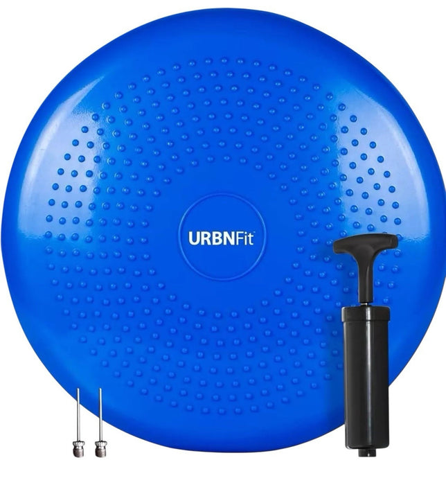 Wobble Cushion - URBNFit Blance Disc for Core Stability & Physical Therapy, Blue