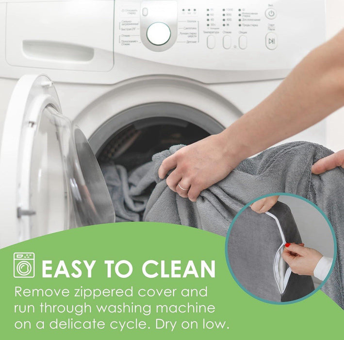 Cushy Form 5-n-1 Wedge Pillow for Sleeping,Multipurpose Memory Foam Bed Support