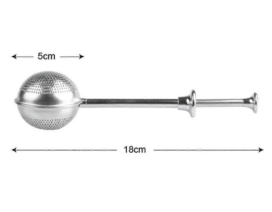 4 PCs Stainless Steel Long Handle Tea Infuser for Loose Leaf