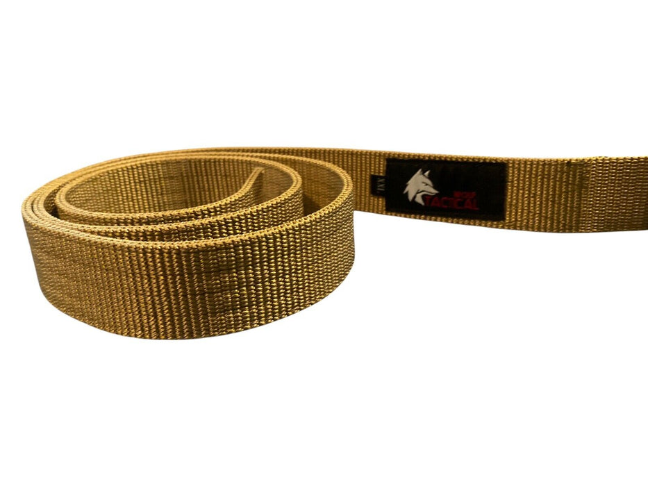 Wolf Tactical Stiffened 2-Ply 1.5” Nylon Belt Tan (Size: XXL 44-46)