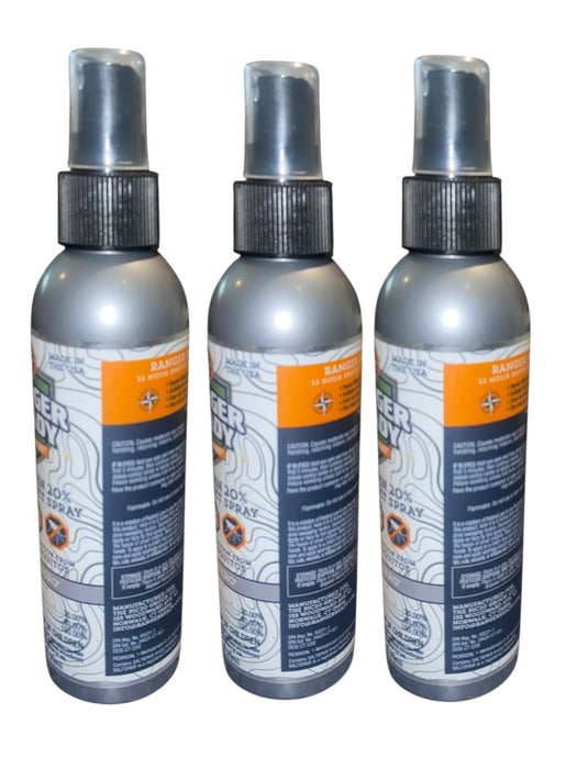 Ranger Ready Picaridin Insect Repellent Spray, Tick + Mosquito [6 Oz, Pack of 3]
