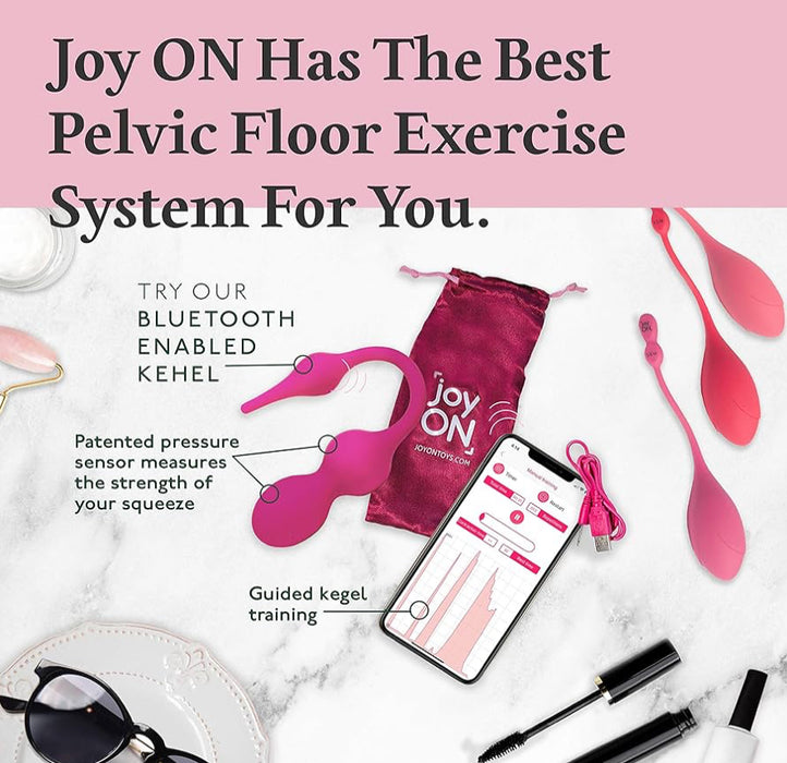 Joy ON Kegel Balls For Womn Set of 7 for Pelvic Floor Strengthening & Tightening